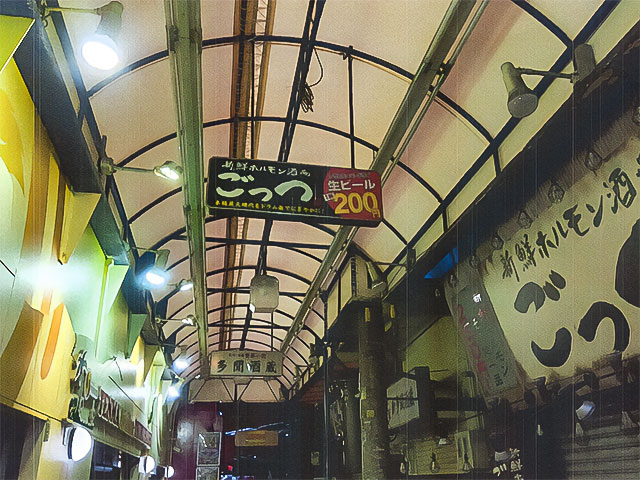 アーケード用上屋テント 設置事例 その2